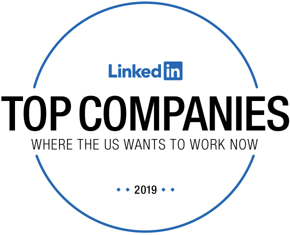 LinkedIn top companies logo