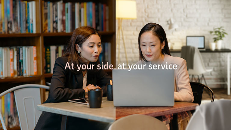 mobile At your side at your service